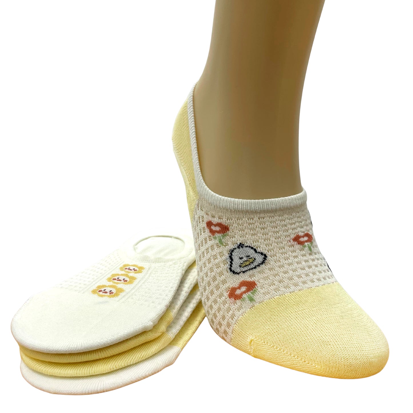 Calcetines Invisibles Para Dama Paquete de 10 a 200 Pares Calidad Duradera Transpirables y Cómodos Ideal Para Compartir Ye Store