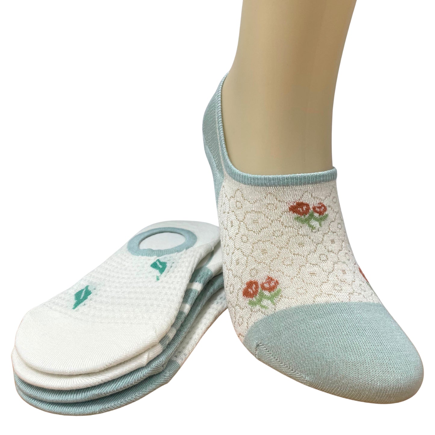Calcetines Invisibles Para Dama Paquete de 10 a 200 Pares Calidad Duradera Transpirables y Cómodos Ideal Para Compartir Ye Store