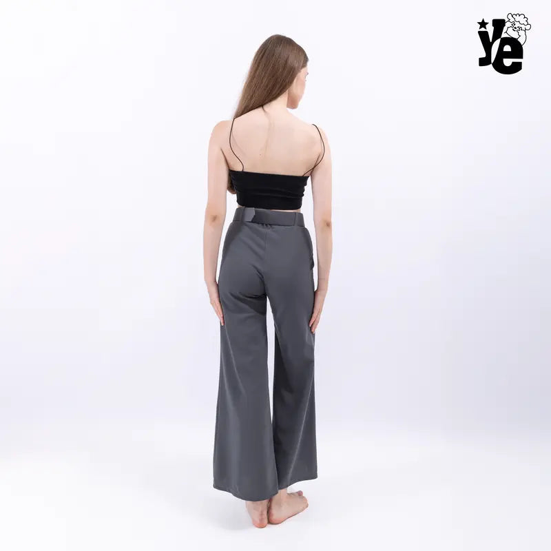 Pantalón de Vestir Casual Acampanado para Mujer Diseño Cómodo y Moderno Ajuste Favorecedor Ye Store