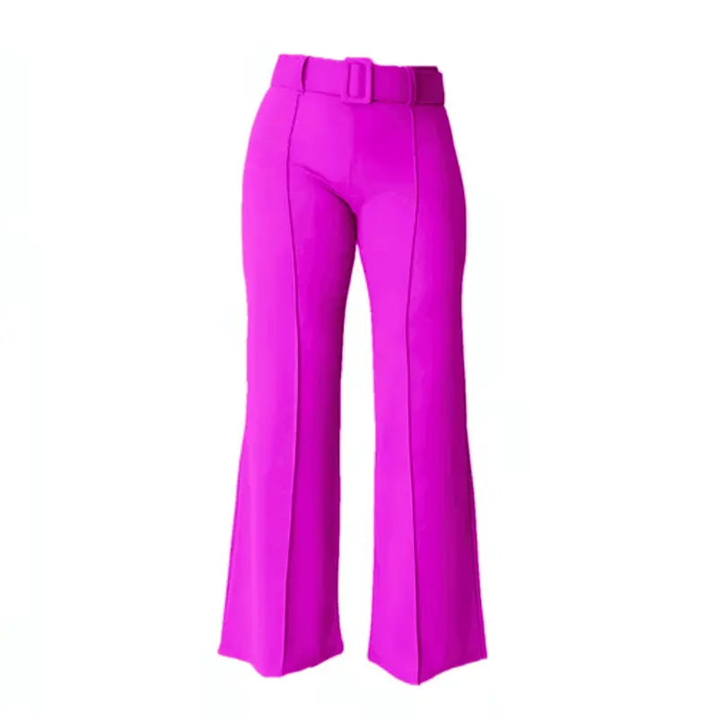 Pantalón de Vestir Casual Acampanado para Mujer Diseño Cómodo y Moderno Ajuste Favorecedor Ye Store