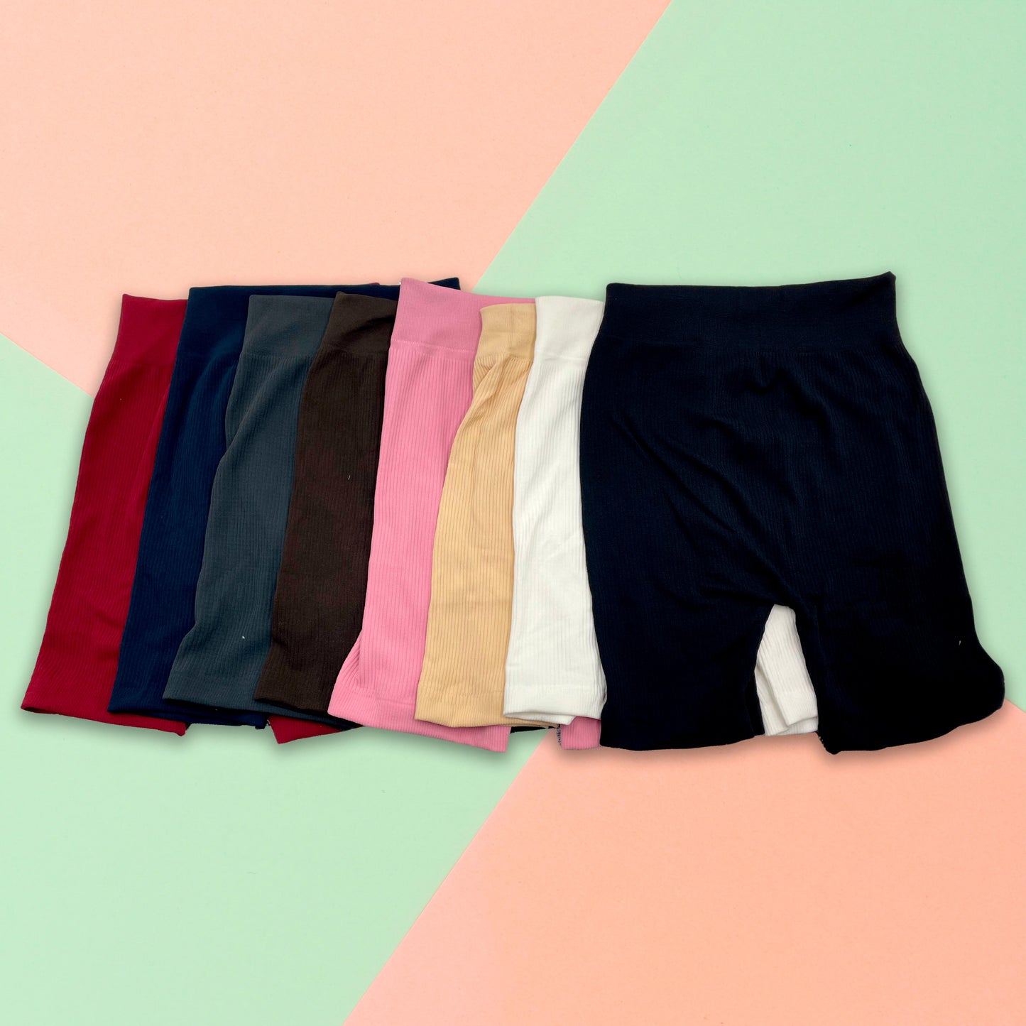 Short Para Dama 1 Pieza Elástico Cómodo Suave en Varios Colores para Mujer Ye Store