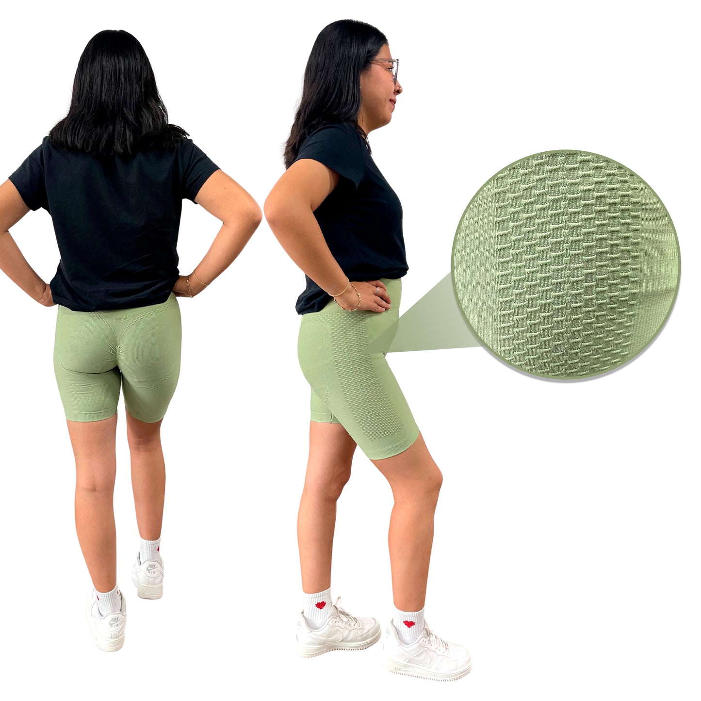 Shorts Cortos con Textura Elásticos Cómodos y Suaves para Yoga Pilates y Ejercicio en Varios Colores Ideal para Rutinas Fitness Ye Store