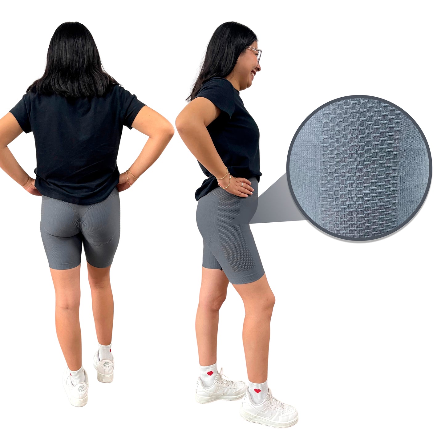 Shorts Cortos con Textura Elásticos Cómodos y Suaves para Yoga Pilates y Ejercicio en Varios Colores Ideal para Rutinas Fitness Ye Store