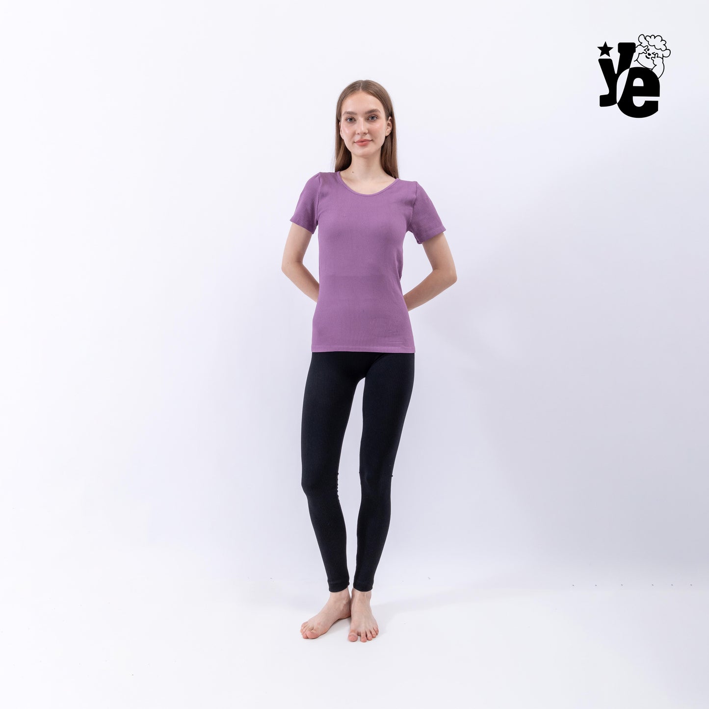 Camiseta Playera Para Dama 1 Pieza Licra Manga Corta