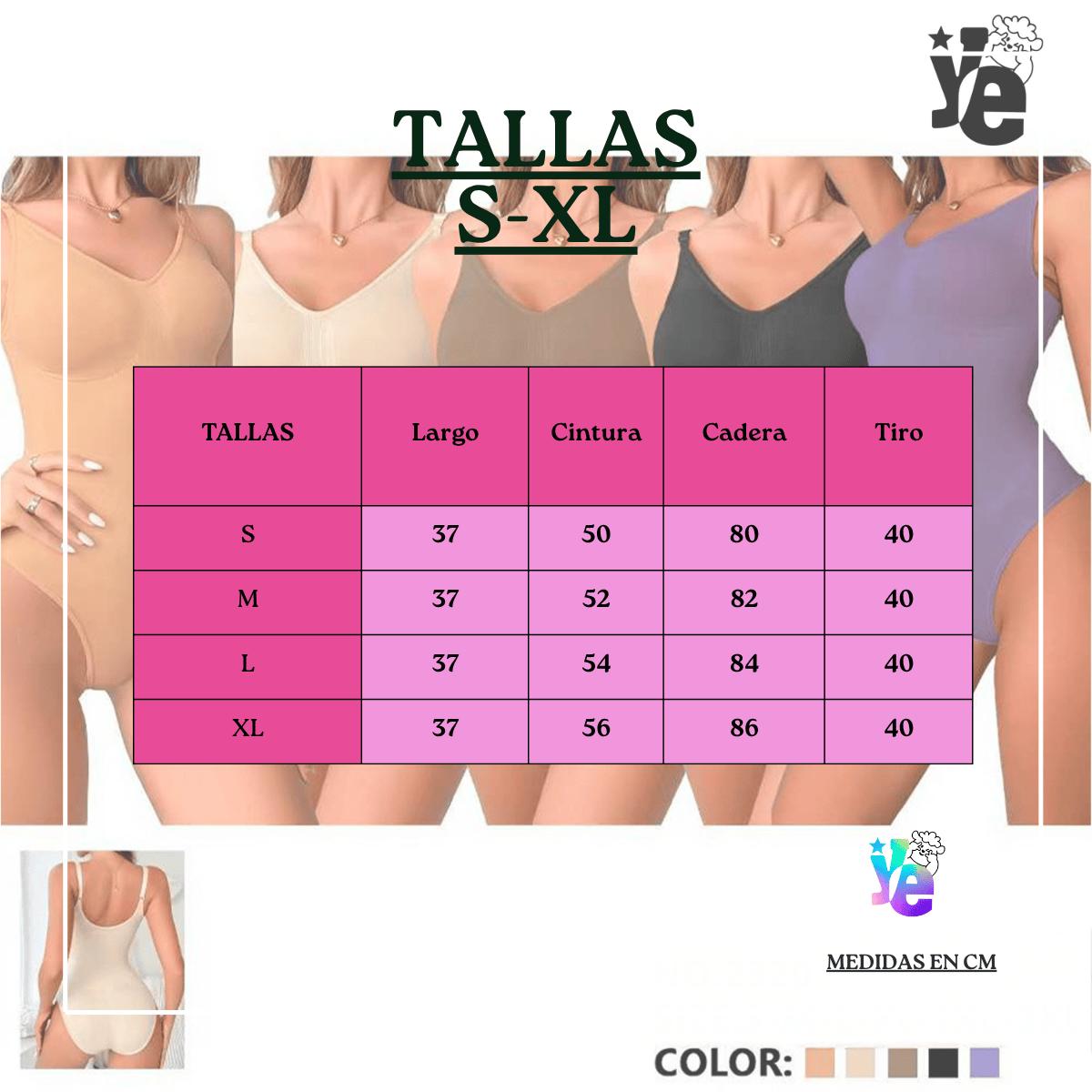Body faja moldeadora para dama 1 pieza Ye store