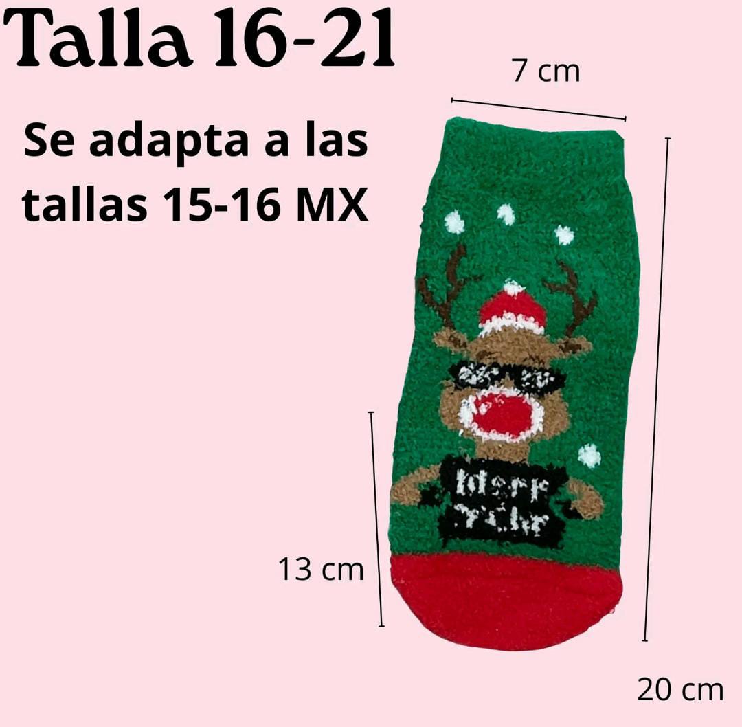 Bulto de 600 Pares de calcetines Para Niñas o Niños Afelpados Navideños Calientitos Suaves Cómodos Ye Store (Copia)