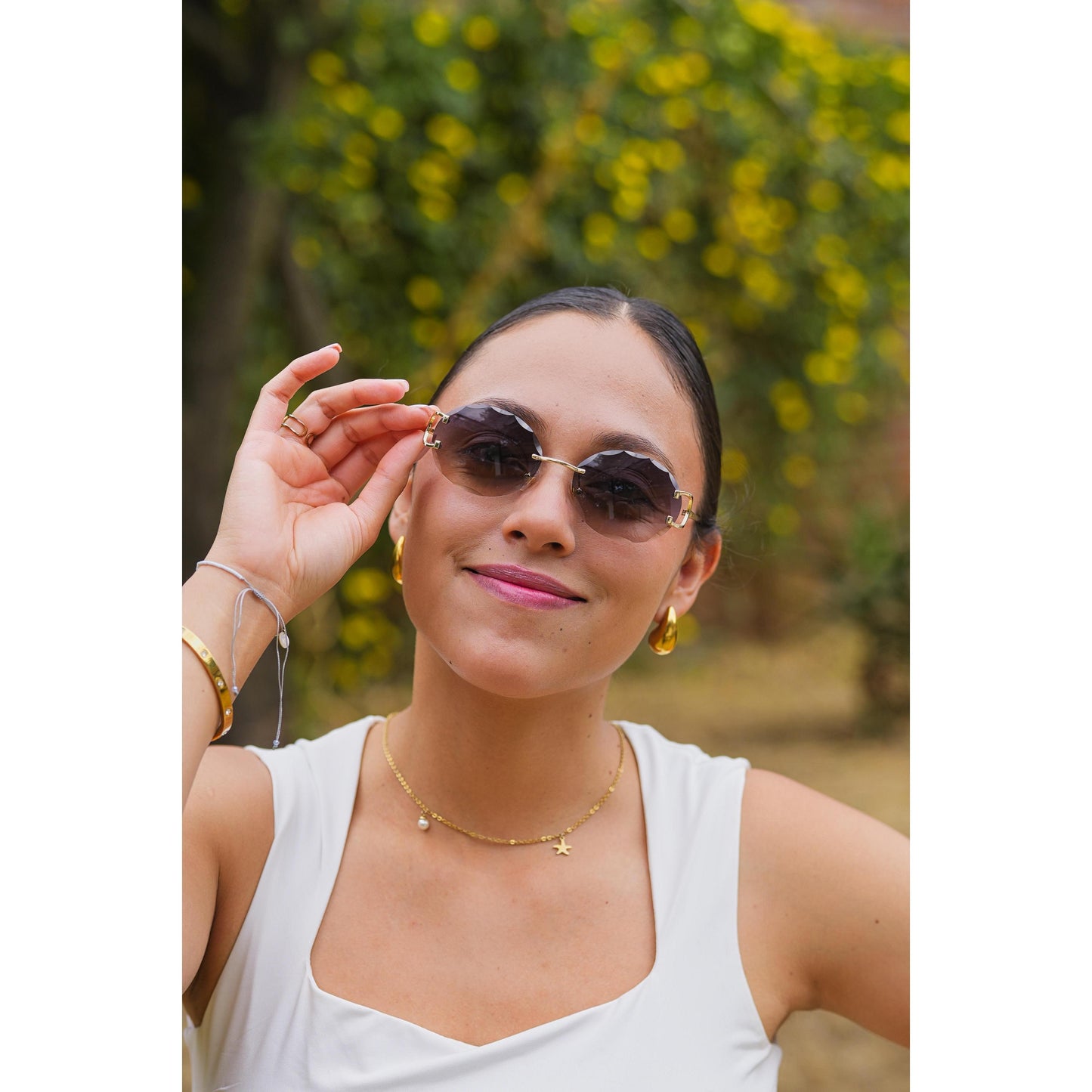 Lentes de sol Y2K Unisex 1 Pieza Ye Store