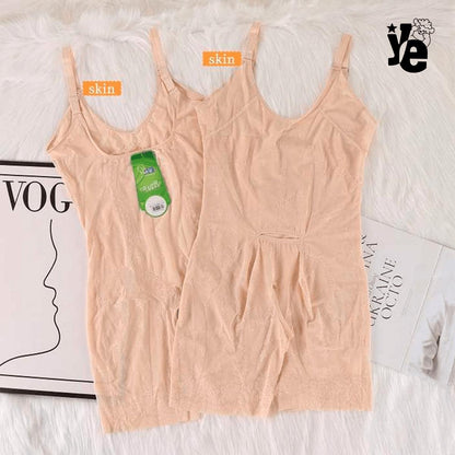 Faja moldeadora cuerpo completo con tirantes y abertura inferior para dama 1 Pieza Ye store
