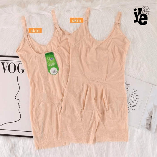 Faja moldeadora cuerpo completo con tirantes y abertura inferior para dama 1 Pieza Ye store