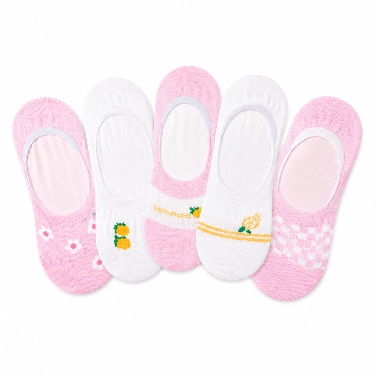 Calcetas Invisibles Mujer 10 Pares Suaves Cómodas Transpirables Corte Bajo Diseño Surtido Casual Tenis Dama SKU 1085 YE STORE
