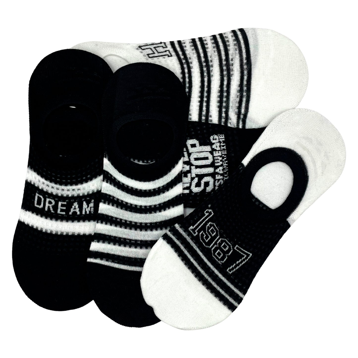 Calcetines Invisibles Para Hombre Paquete DE 1200 Pares Multicolor Diseños Únicos y Duraderos Calidad Superior Estilo Versátil Ye Store