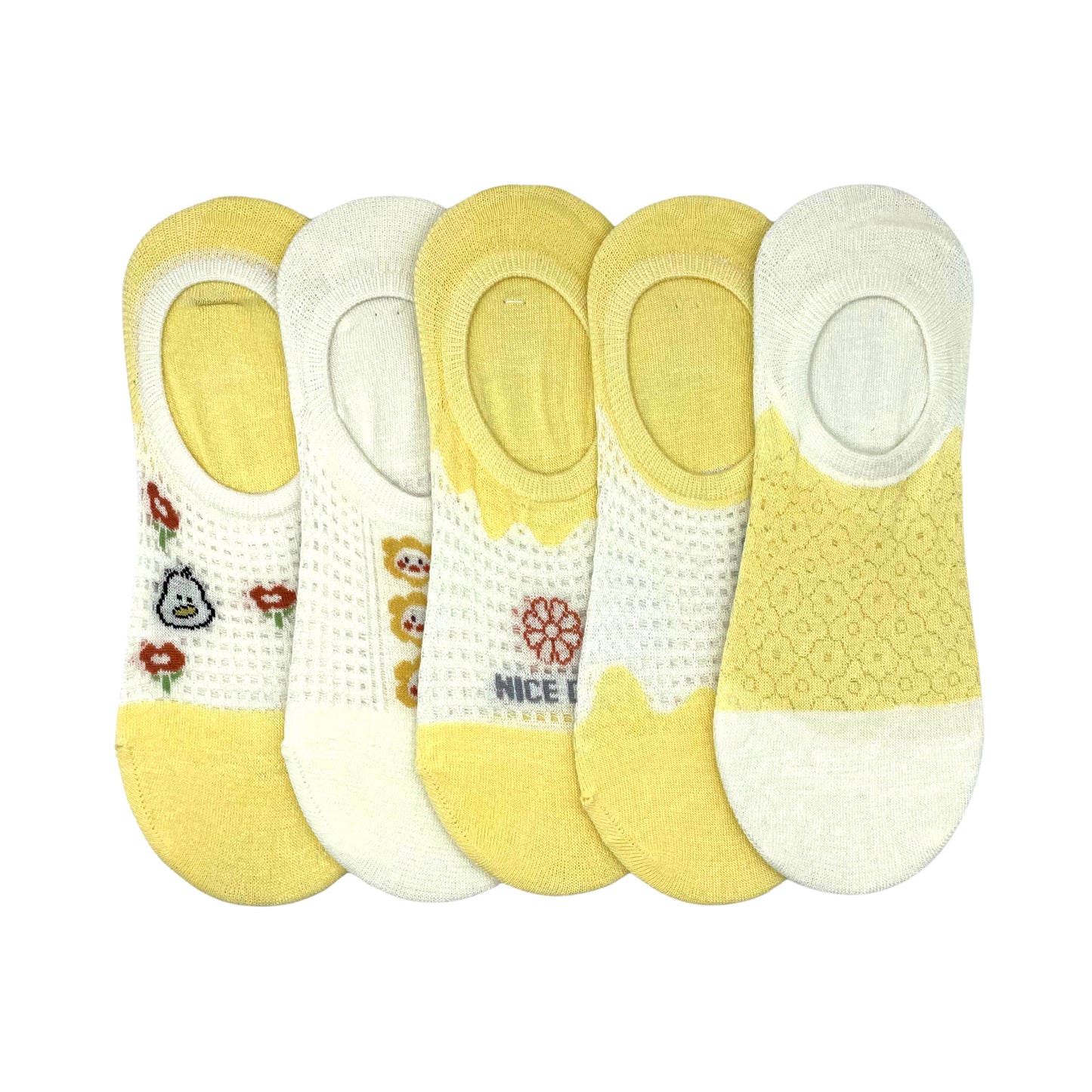 Calcetines Invisibles Para Dama Paquete de 10 a 200 Pares Calidad Duradera Transpirables y Cómodos Ideal Para Compartir Ye Store
