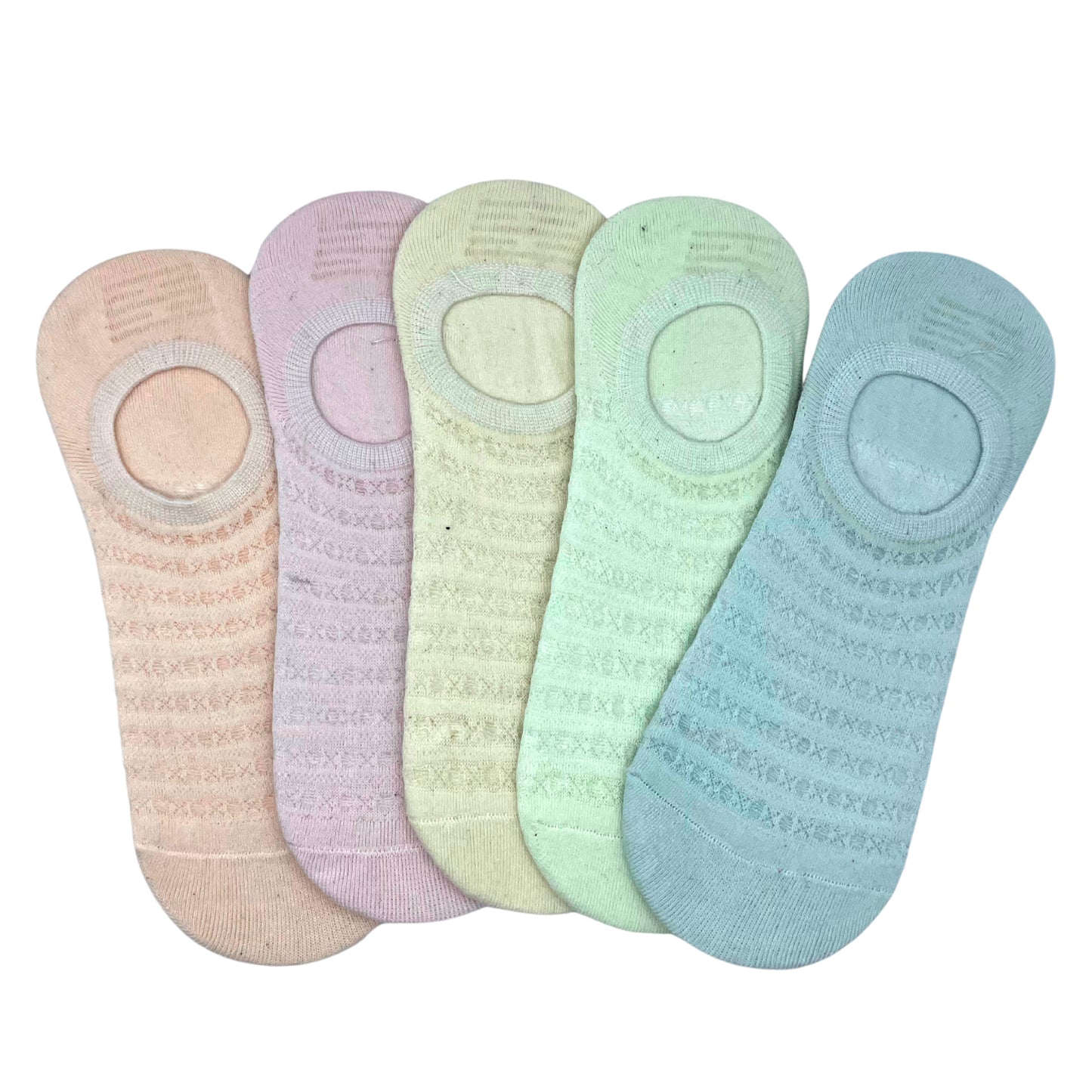Paquete de 10 A 200 pares de calcetines invisibles para dama | suaves cómodos delgados | Ye Store