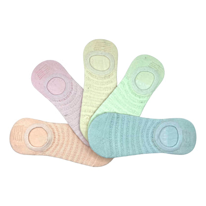 Paquete de 10 A 200 pares de calcetines invisibles para dama | suaves cómodos delgados | Ye Store