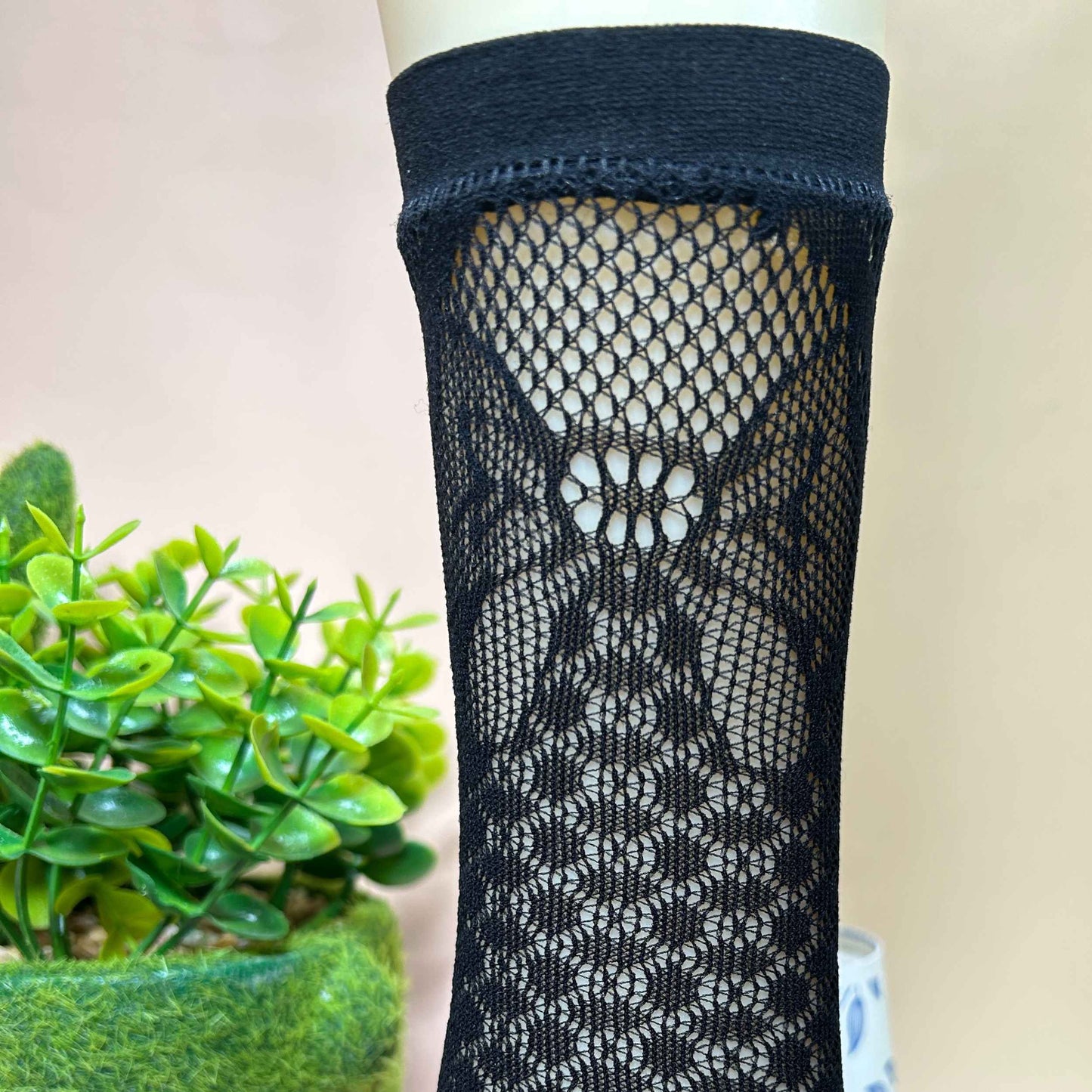 Calcetines De Medio Caño Con Jacquard Para Adultos Menudeo