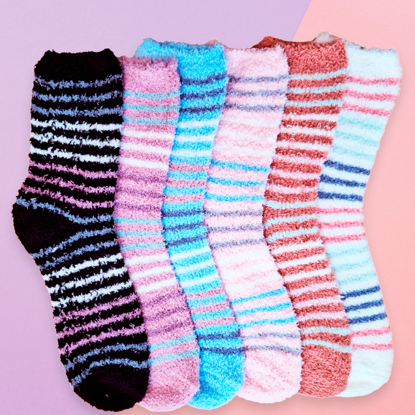 Calceta Afelpada De Invierno Para Dama Bulto De 360 Pares Confección Suave Talla Única Calidad Acogedora Estilo Versátil Diseños Variados Ye Store