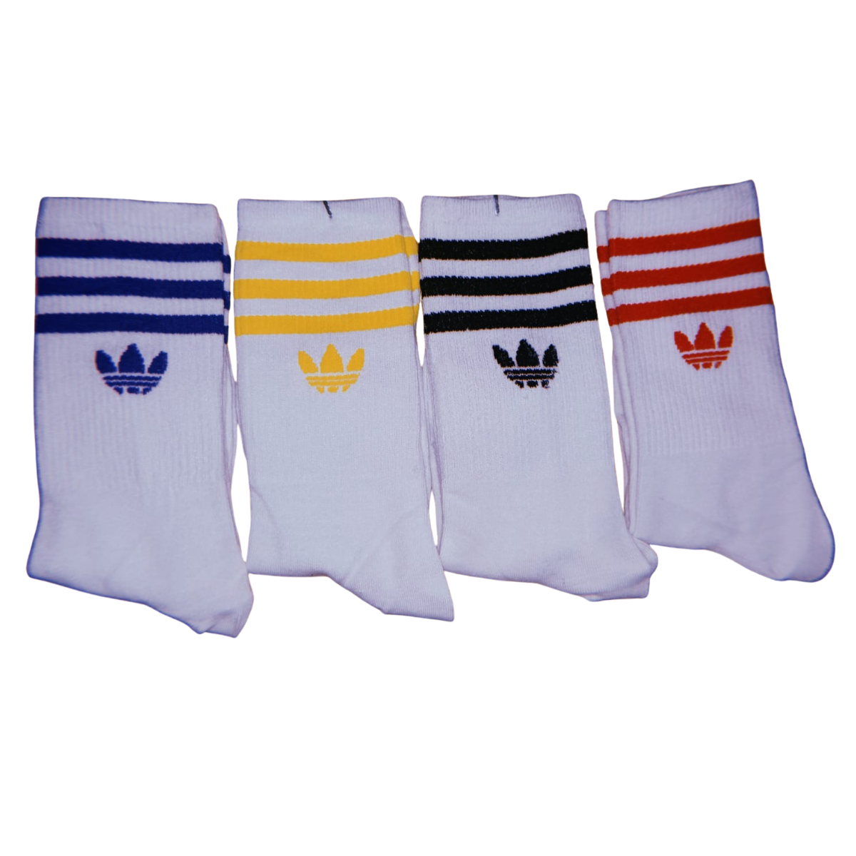 Calcetas Para Mujer Tipo Adidas con Franjas – Bulto 480 Pares