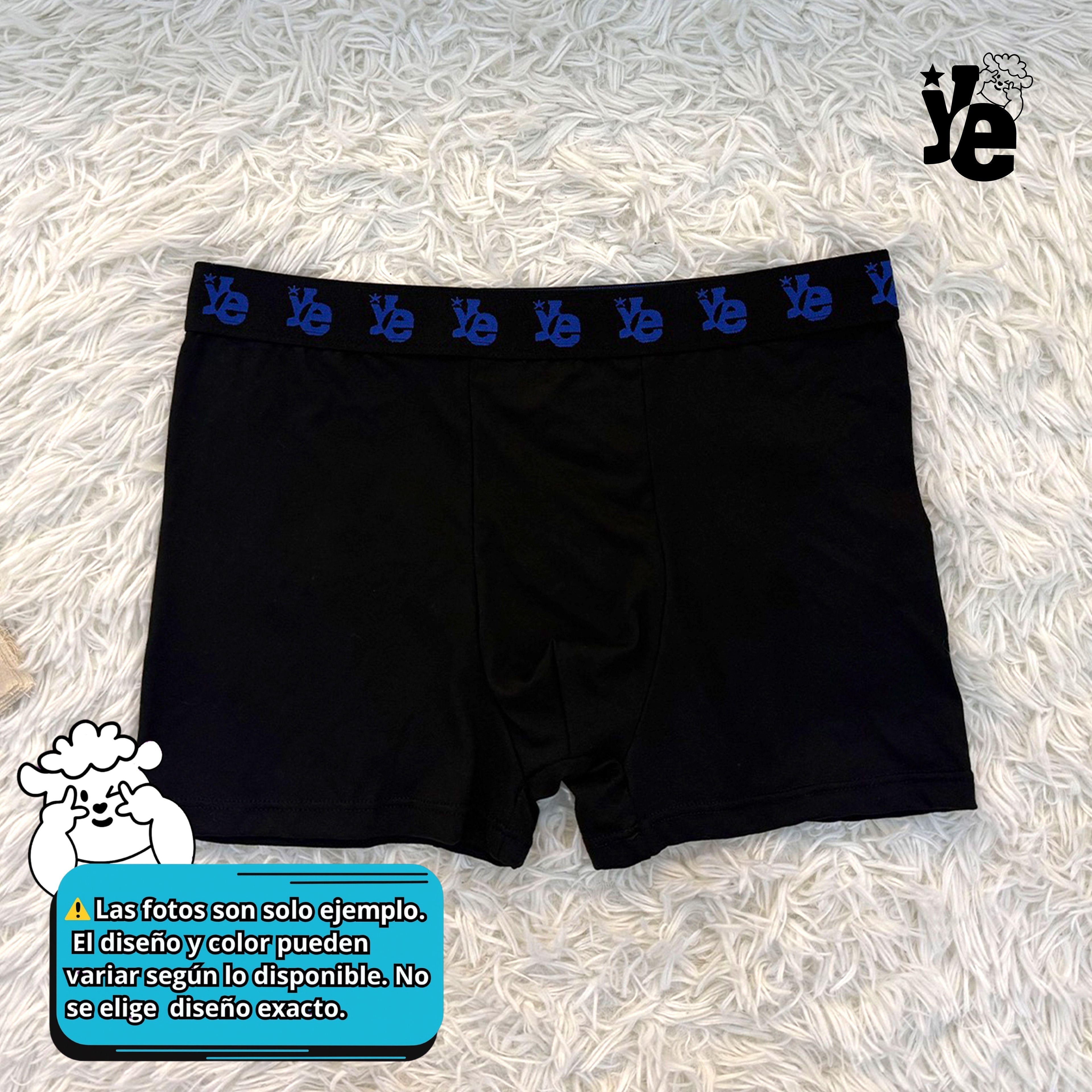 Bóxer Mayoreo para Caballero Ropa Interior Hombre Cómodo Ligero Transpirable y Funcional Ye Store