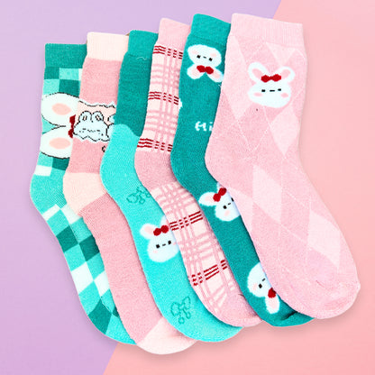 Bulto de 360 pares de Calcetines Afelpados para Dama Suaves Calientitos Cómodos Ye Store