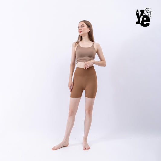 Shorts Cortos con Textura Elásticos Cómodos y Suaves para Yoga Pilates y Ejercicio en Varios Colores Ideal para Rutinas Fitness Ye Store
