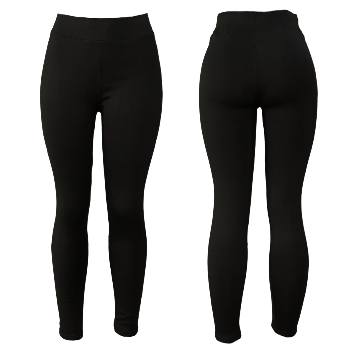 Mallones negros afelpados