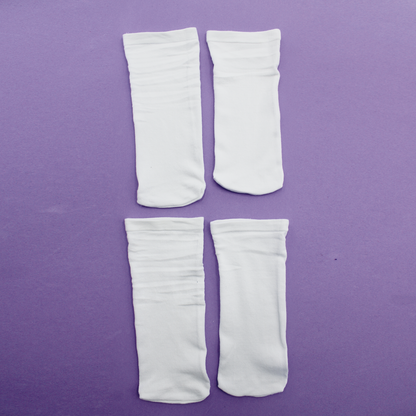 Paquete de 20 Pares de Calcetitas para Niña – Distintos Colores, Elásticas y Cómodas
