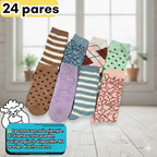 Calcetas Afelpadas Para Dama Cálidas Suaves Cómodas Paquete de 6,  12 a 24 pares Ye Store