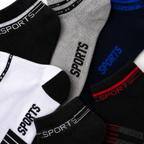 Calcetas Tobilleras Hombre 12 Pares Deportivas Transpirables Cómodas Casual Sports HC-58 YE STORE
