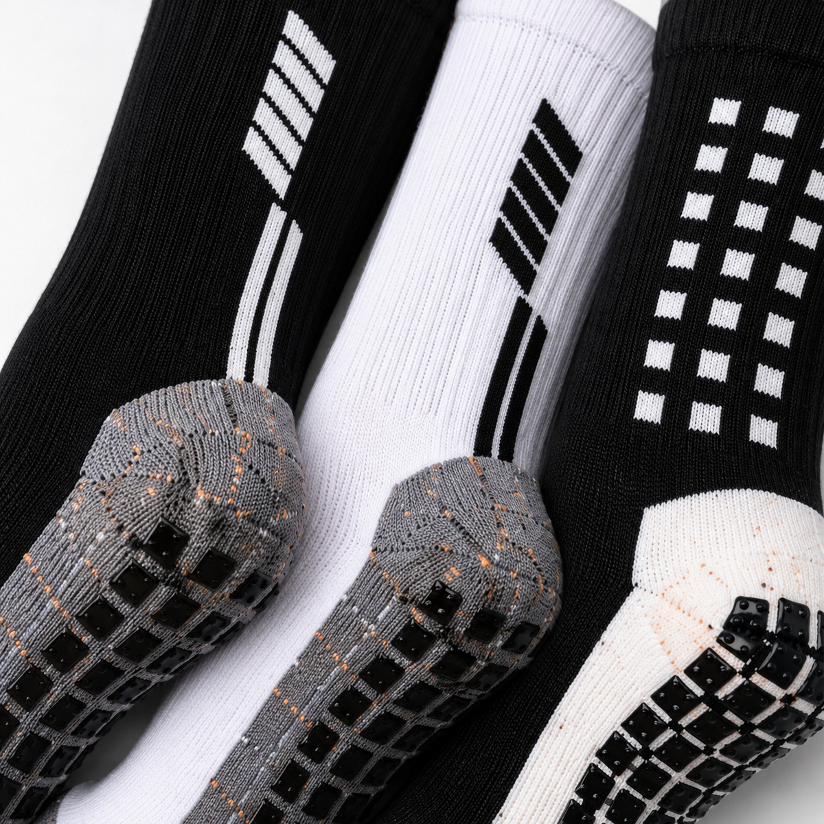 Calcetas Deportivas Antideslizantes 10 Pares Hombre Futbol Gym Running Training Transpirables Con Grip Alto Rendimiento YE STORE HL-62