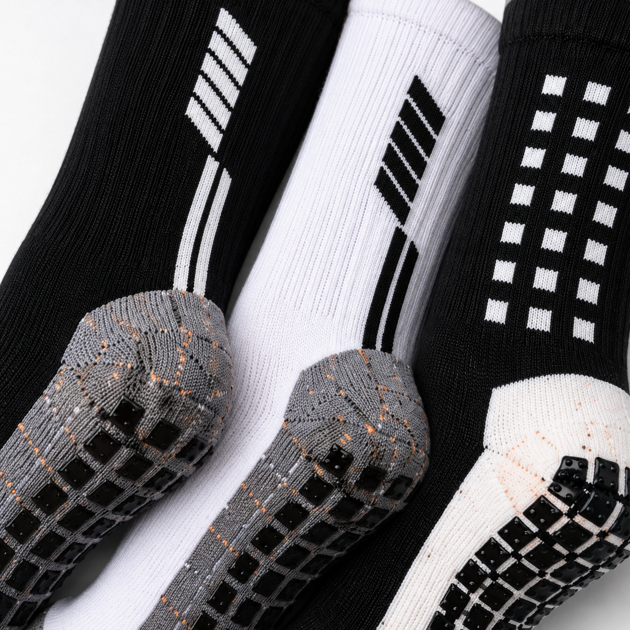 Calcetas Deportivas Antideslizantes 10 Pares Hombre Futbol Gym Running Training Transpirables Con Grip Alto Rendimiento YE STORE HL-62