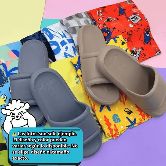 Kit de short + 1 par de chanclas para hombre Ye Store