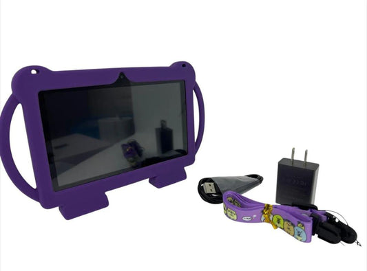 Tablet para Niños Amschel – Pantalla Táctil, WiFi y Funda con Diseño Divertido Antigolpes