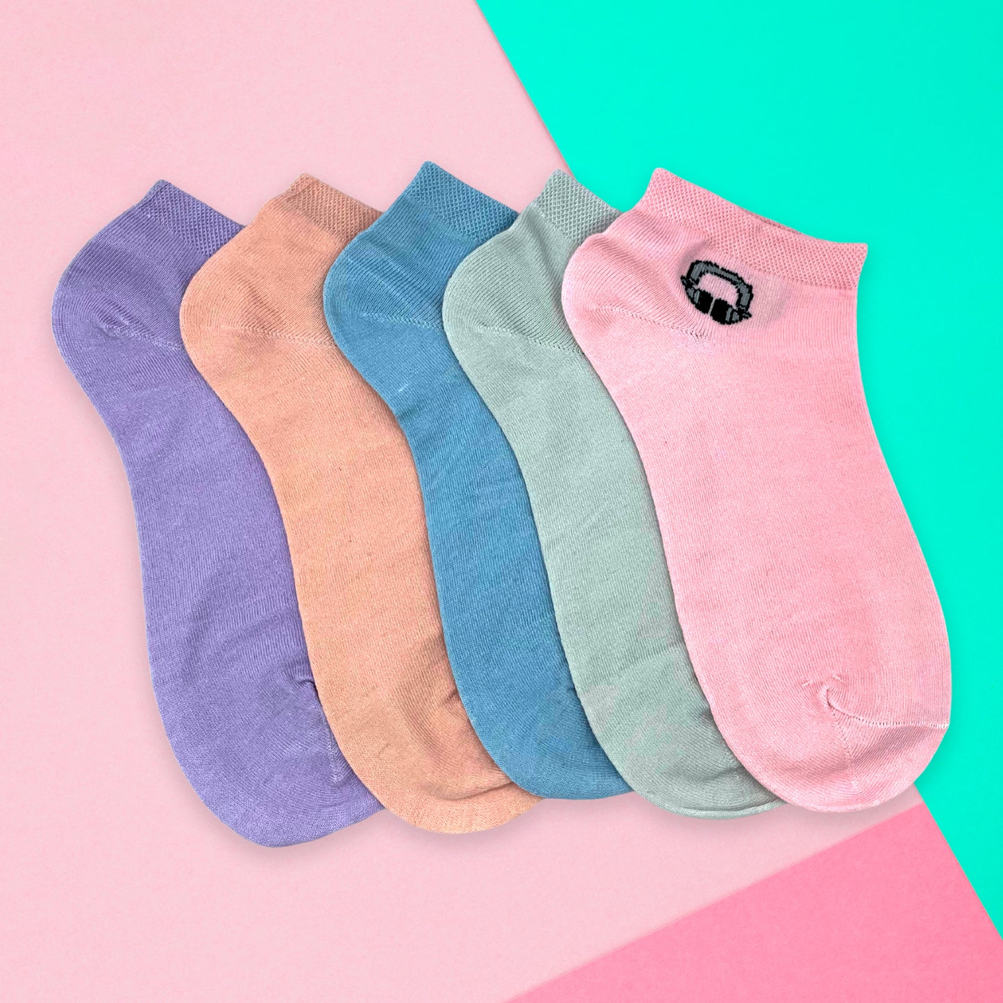 Calcetas Tobilleras | Para Dama | Bulto de 1200 Pares | Multicolor | Comodidad y Estilo en Cada Paso | Ajuste Perfecto | Durabilidad Garantizada | Ye Store