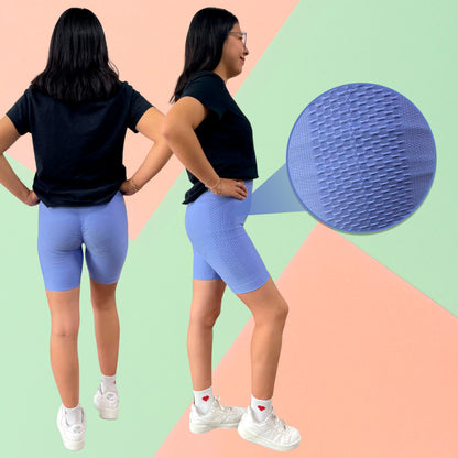 Shorts Cortos con Textura Elásticos Cómodos y Suaves para Yoga Pilates y Ejercicio en Varios Colores Ideal para Rutinas Fitness Ye Store