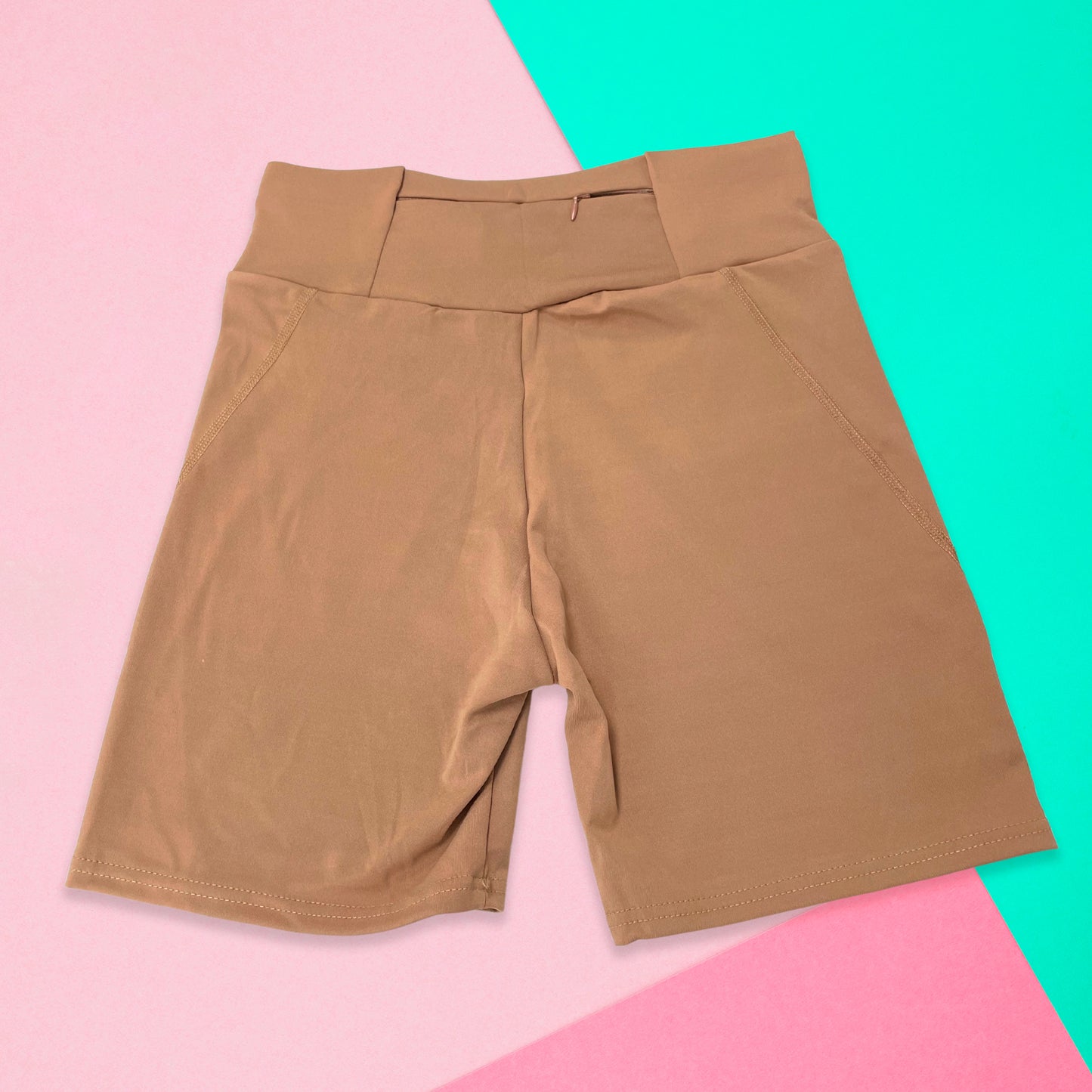 Shorts para Dama 1 Pieza con Bolsillo Trasero Cierre Oculto Cómodos y Suaves Ye Store