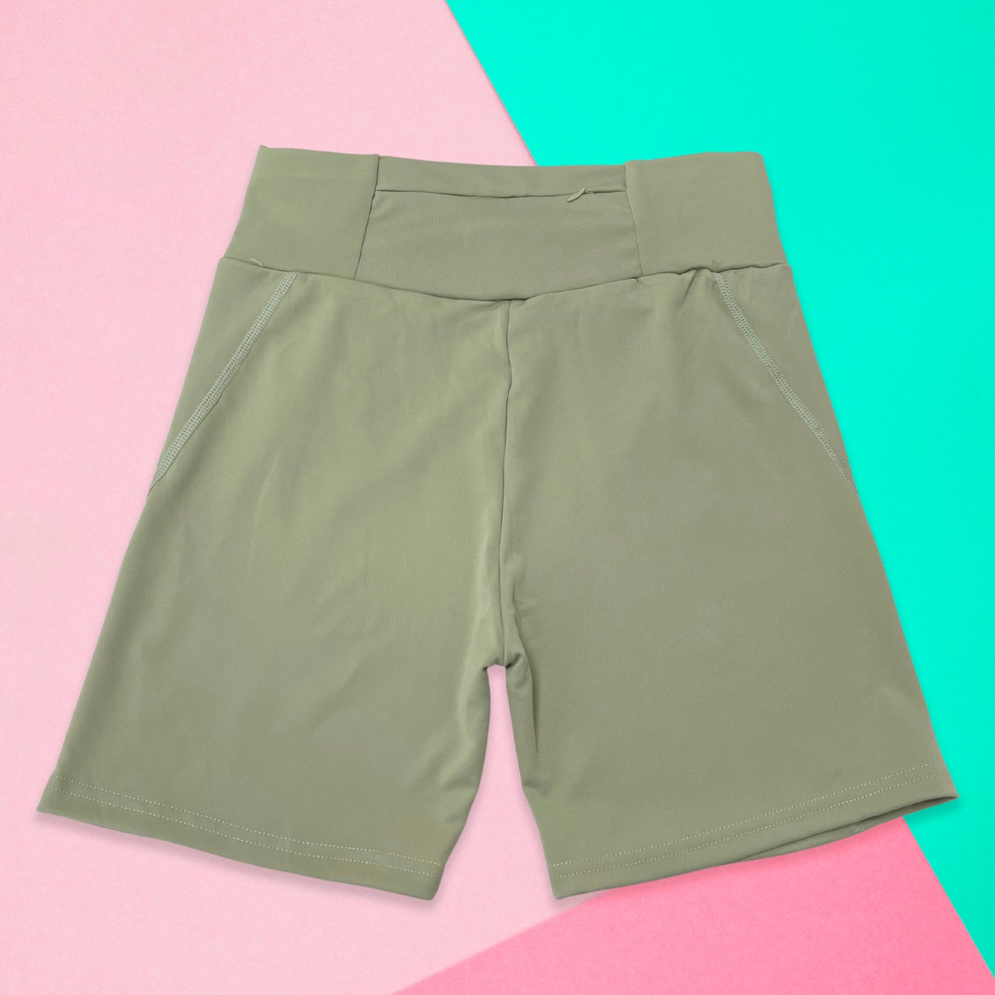 Shorts para Dama 1 Pieza con Bolsillo Trasero Cierre Oculto Cómodos y Suaves Ye Store