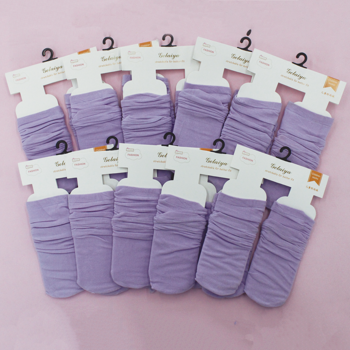 Paquete de 20 Pares de Calcetitas para Niña – Distintos Colores, Elásticas y Cómodas