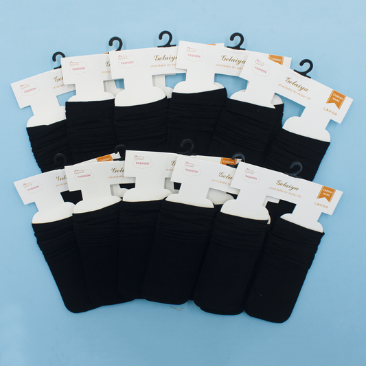 Paquete de 20 Pares de Calcetitas para Niña – Distintos Colores, Elásticas y Cómodas