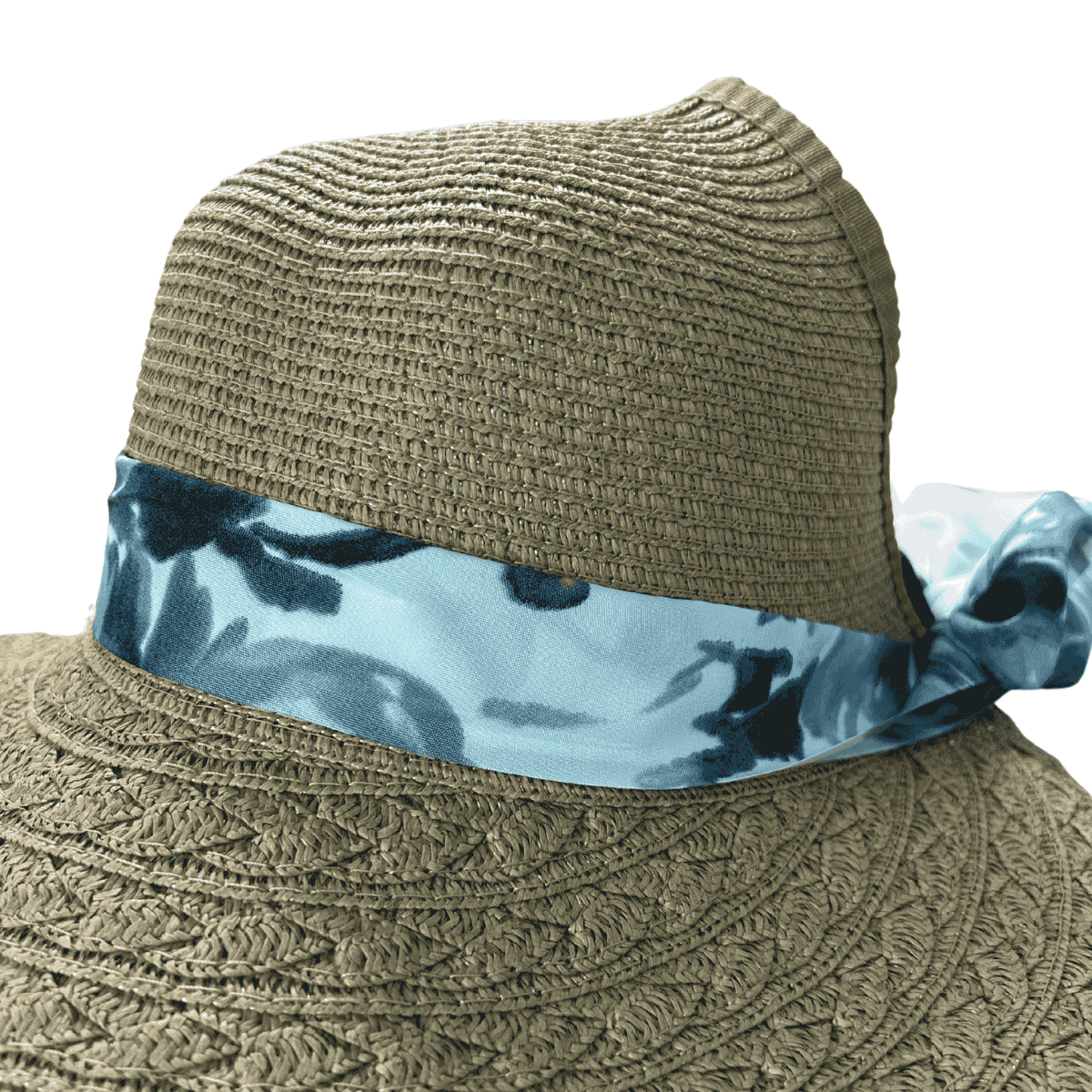 Sombrero abierto con lazo decorado 1 pieza Menudeo