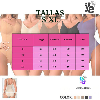 Body faja moldeadora para dama 1 pieza Ye store