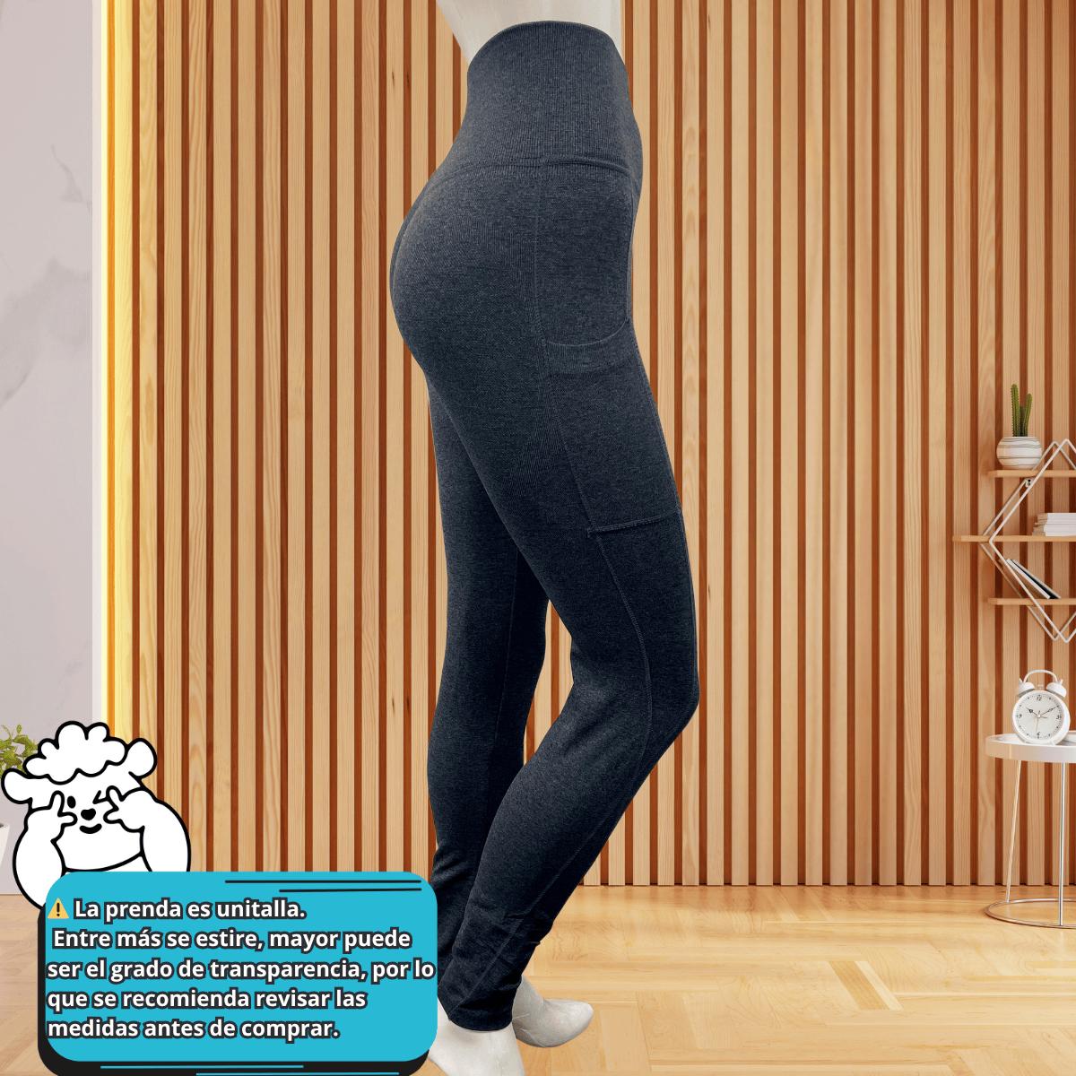 Leggings con Bolsillo Lateral Push Up