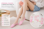 Calcetas Invisibles Mujer 10 Pares Suaves Cómodas Transpirables Corte Bajo Diseño Surtido Casual Tenis Dama SKU 1085 YE STORE