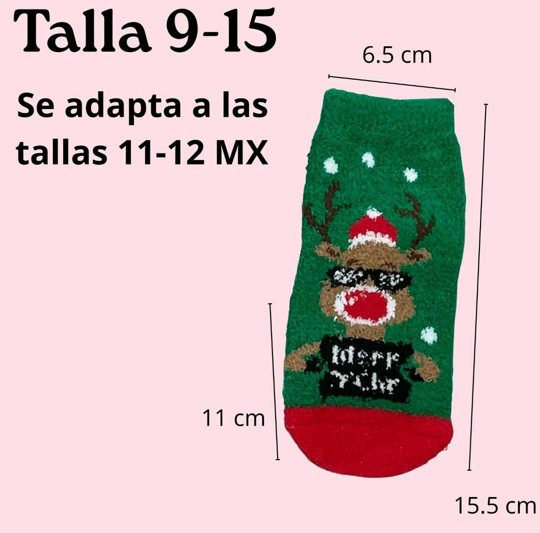 Bulto de 600 Pares de calcetines Para Niñas o Niños Afelpados Navideños Calientitos Suaves Cómodos Ye Store (Copia)
