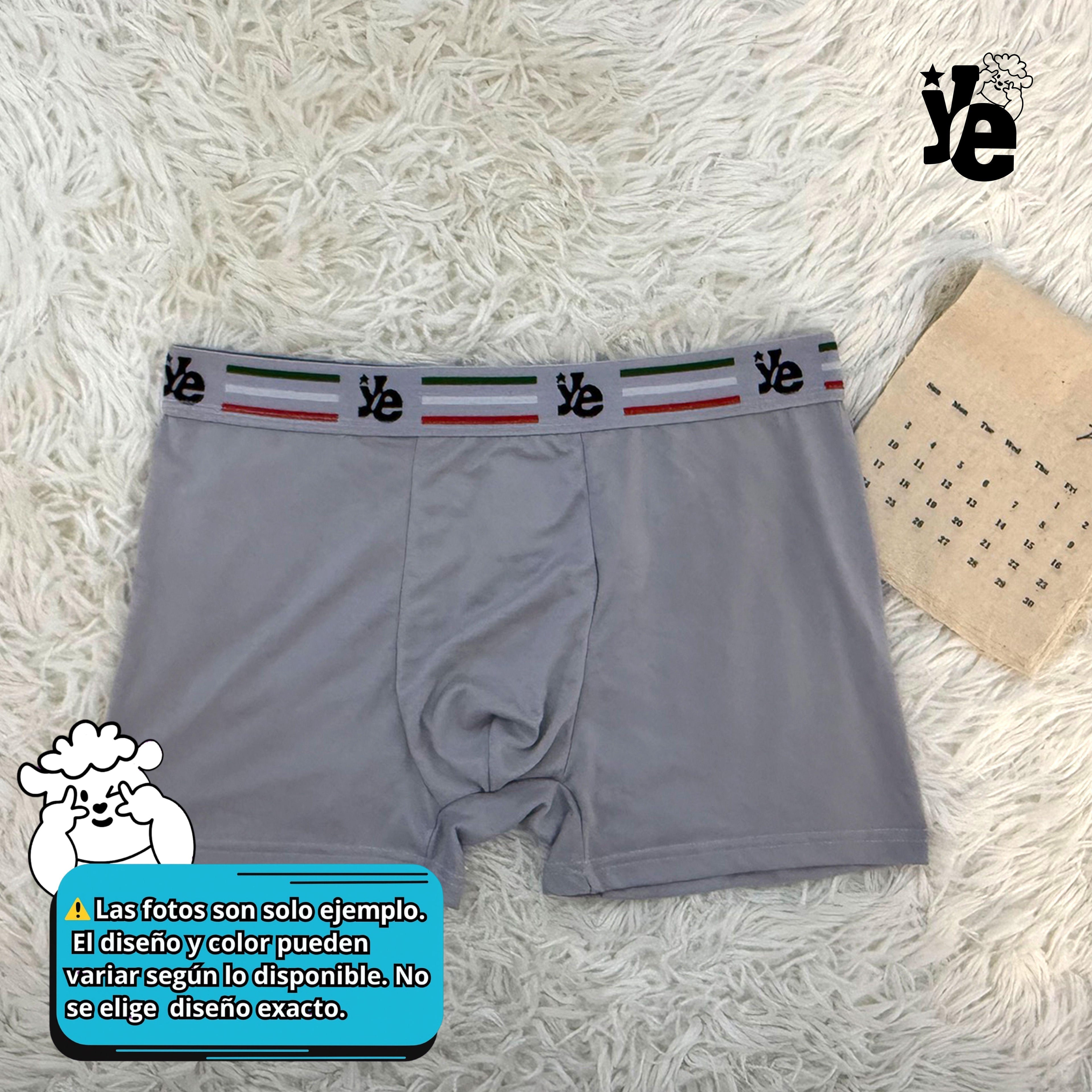 Bóxer Mayoreo para Caballero Ropa Interior Hombre Cómodo Ligero Transpirable y Funcional Ye Store