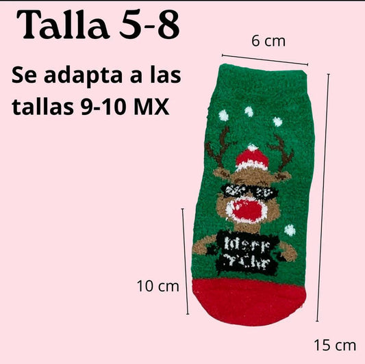 Bulto de 600 Pares de calcetines Para Niñas o Niños Afelpados Navideños Calientitos Suaves Cómodos Ye Store (Copia)