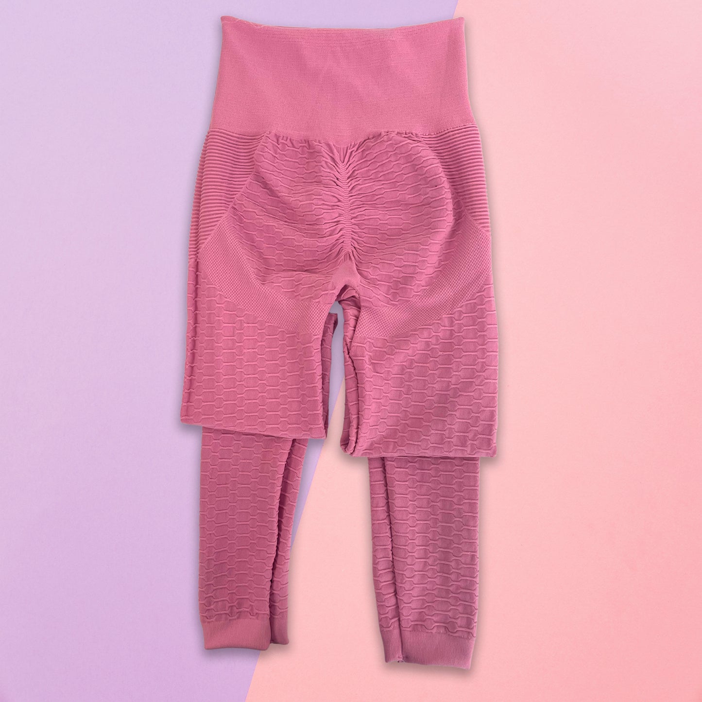 Legging para Dama 1 Pieza con Textura Push Up en Varias Colores para Mujer Cómodo y Estiloso Ajuste Favorecedor Ye Store