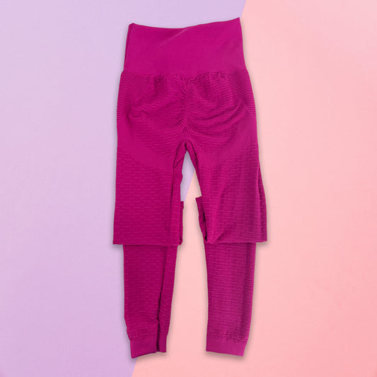Legging para Dama 1 Pieza con Textura Push Up en Varias Colores para Mujer Cómodo y Estiloso Ajuste Favorecedor Ye Store