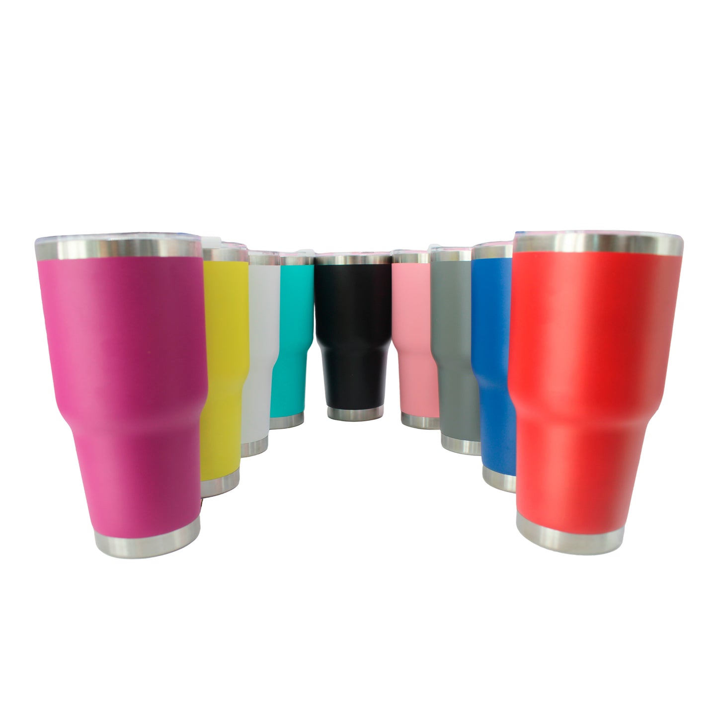 Caja de 25 Piezas de Vaso Termo Botella para Bebida Fría por Horas Diseño Atractivo y Cómodo en Varias Colores Lindos Ye Store